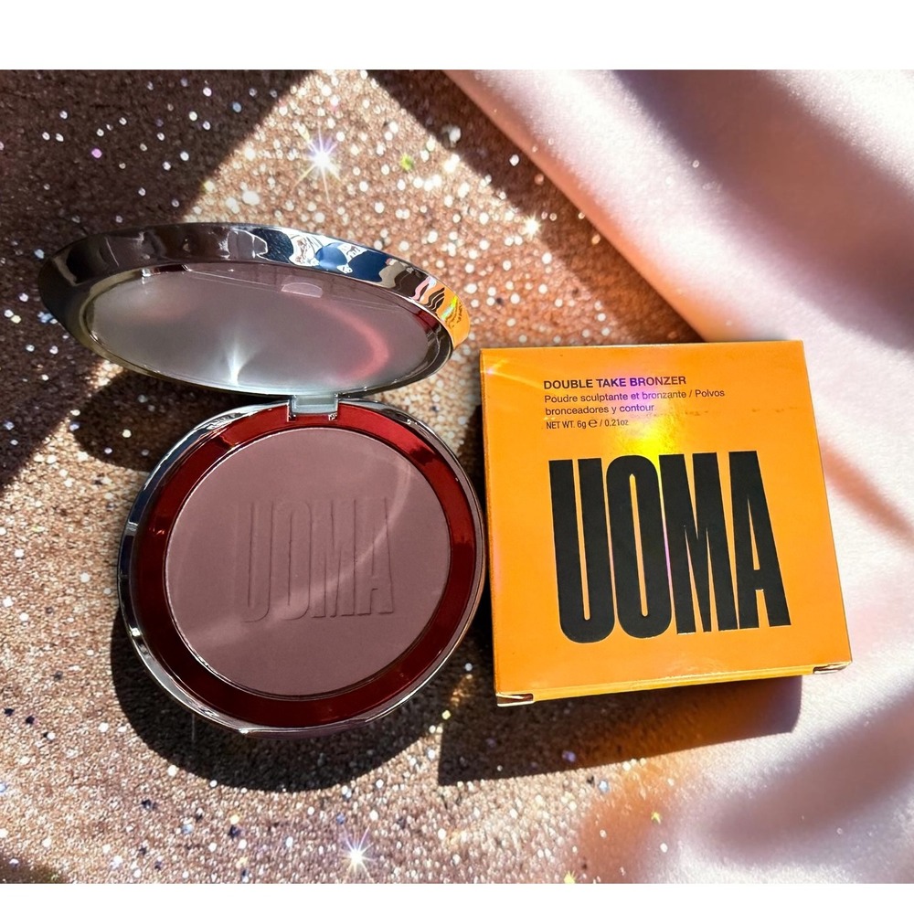 UOMA Beauty - Double Take Sculpting Bronzing Powder‎ - "Brown Sugar" - *NIB*